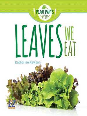 cover image of Leaves We Eat